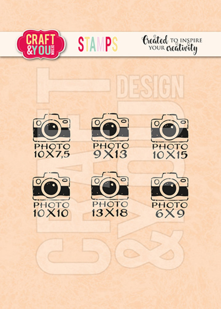 Mini Cameras - Clear Stamp von Craft & You - zum Schließen ins Bild klicken
